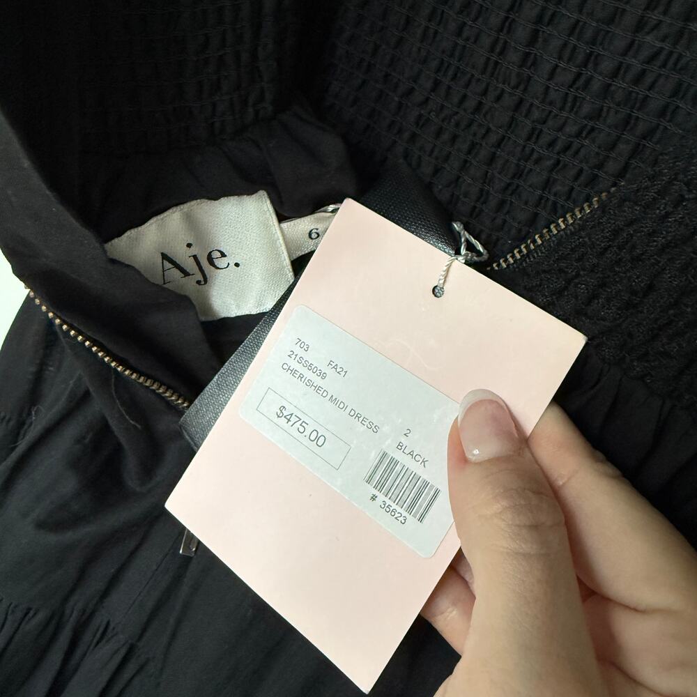 New Aje Cherished Midi Dress - Picture 5 of 5